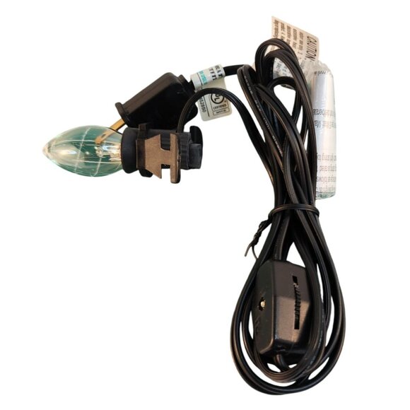 C7 Bulb Clip Lights Indoor Decorative Lighting With 6ft Black Wire E12 Base 5W - Picture 9 of 10